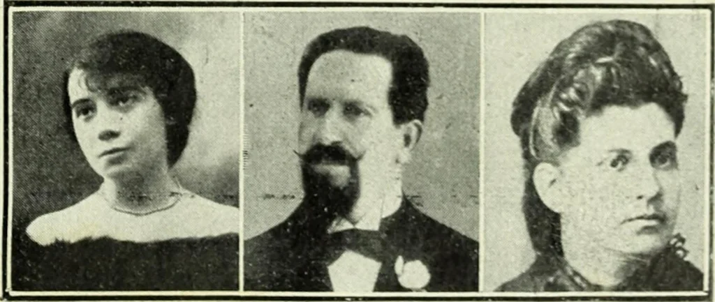 An illustration from Caras y caretas, 1898, leaf 690