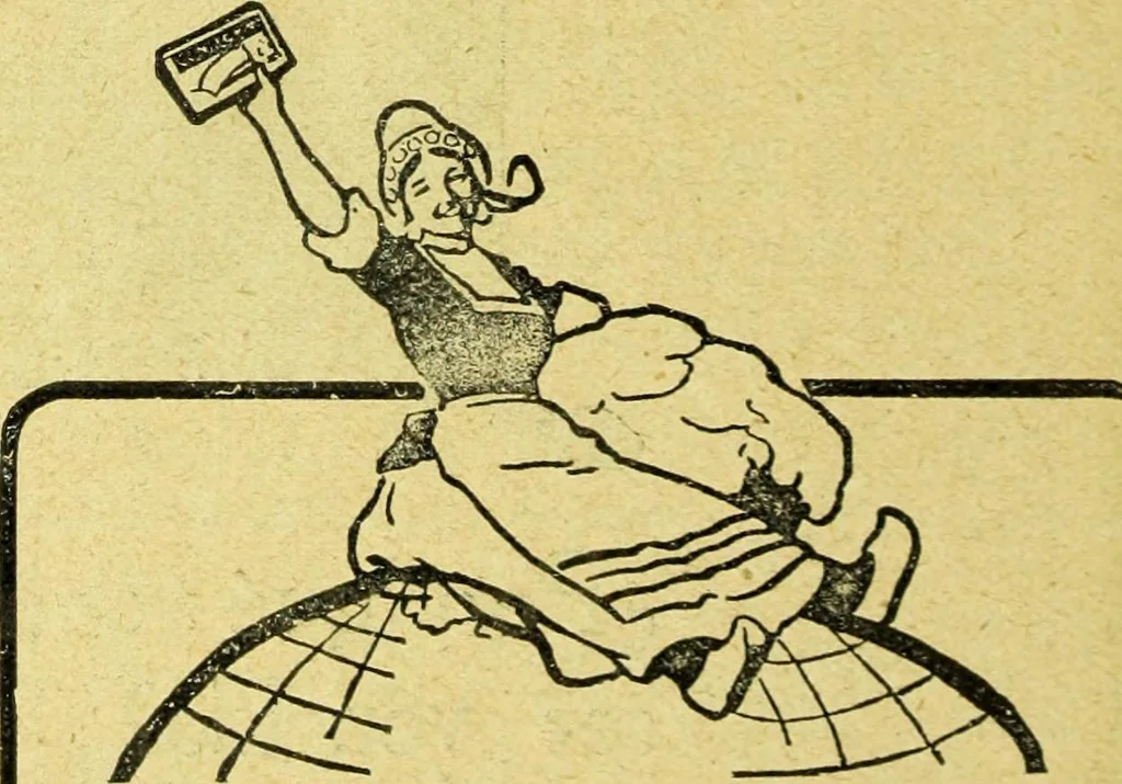 An illustration from Caras y caretas, 1898, leaf 703