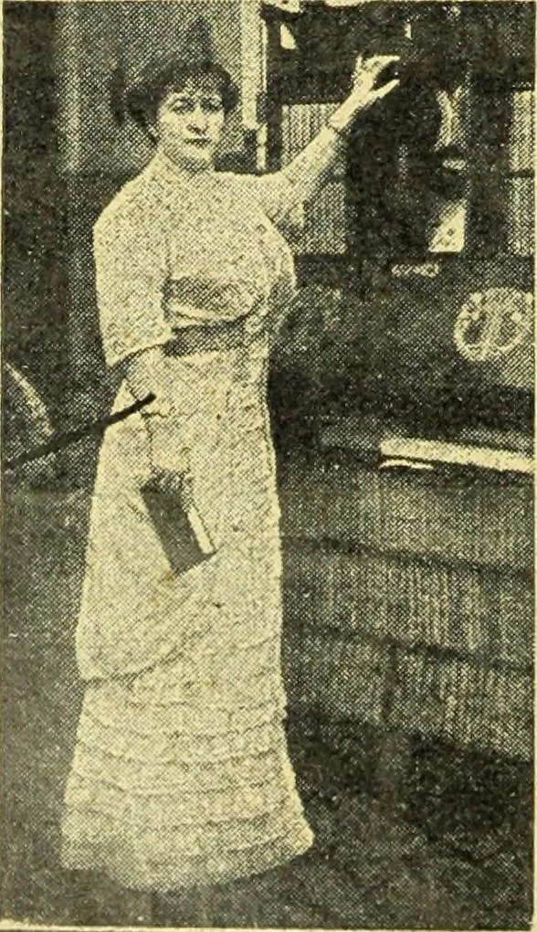 An illustration from Caras y caretas, 1898, leaf 707