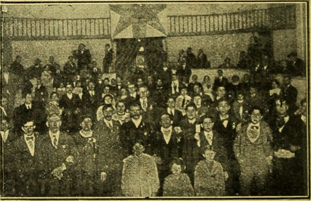 An illustration from Caras y caretas, 1898, leaf 715