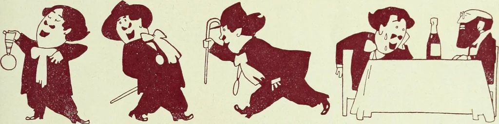 An illustration from Caras y caretas, 1898, leaf 72