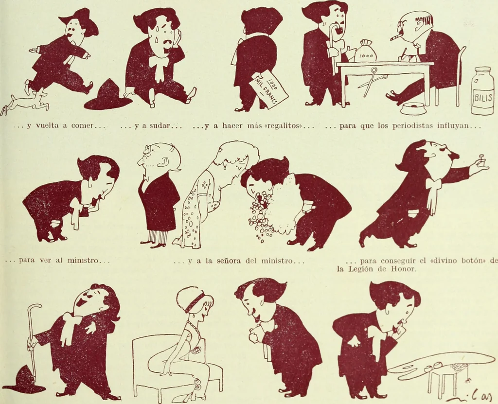 An illustration from Caras y caretas, 1898, leaf 72