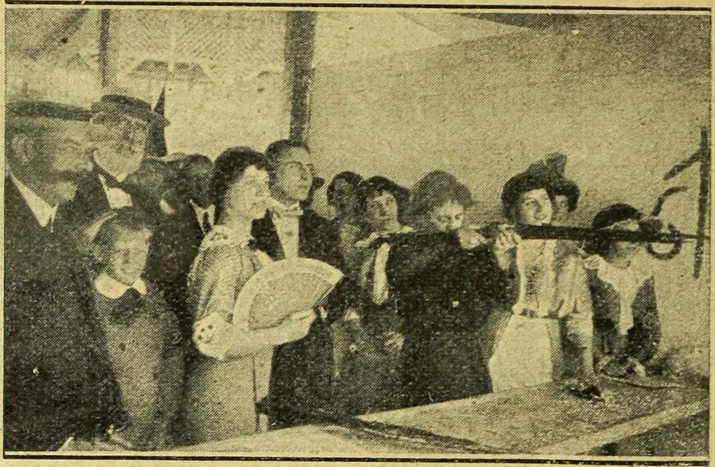 An illustration from Caras y caretas, 1898, leaf 757
