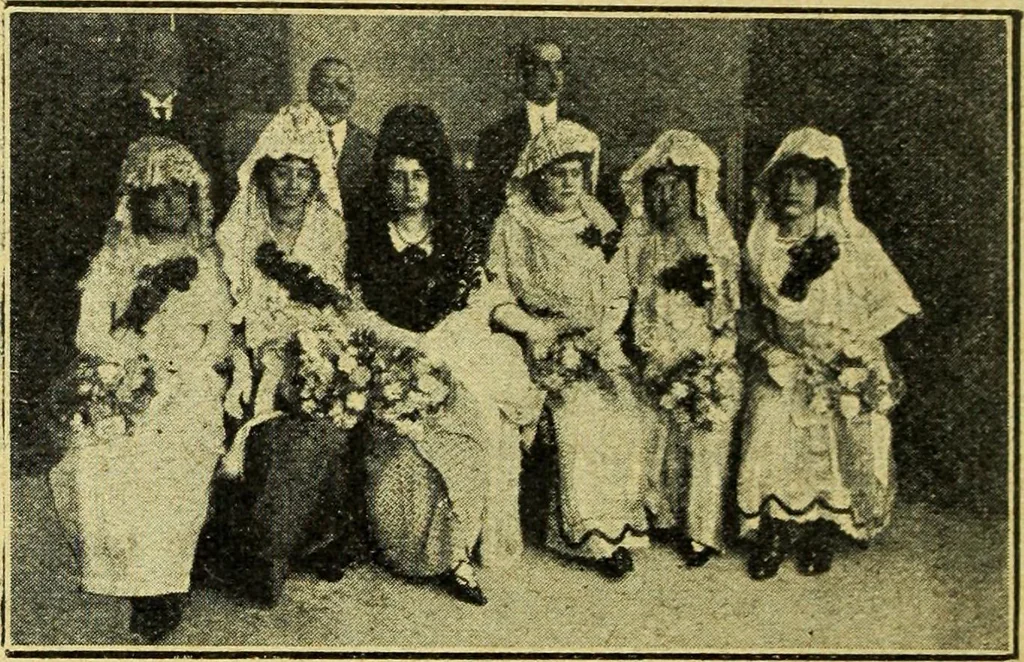 An illustration from Caras y caretas, 1898, leaf 757
