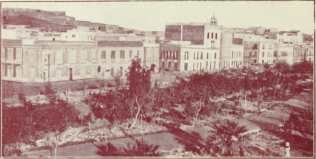 An illustration from Caras y caretas, 1898, leaf 77