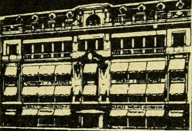 An illustration from Caras y caretas, 1898, leaf 784