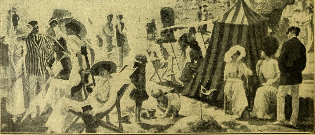 An illustration from Caras y caretas, 1898, leaf 785