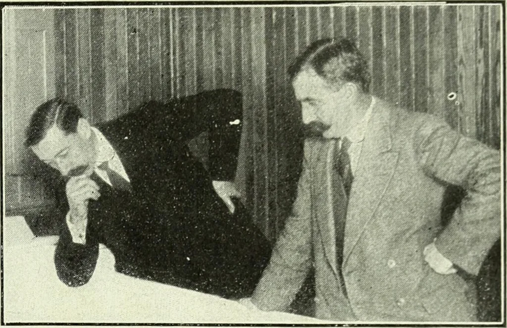 An illustration from Caras y caretas, 1898, leaf 798