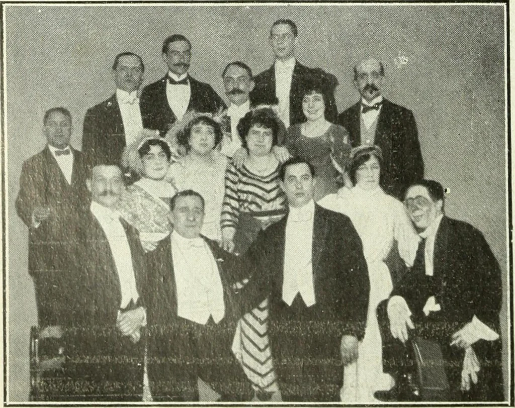 An illustration from Caras y caretas, 1898, leaf 805