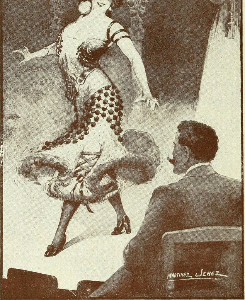 An illustration from Caras y caretas, 1898, leaf 813