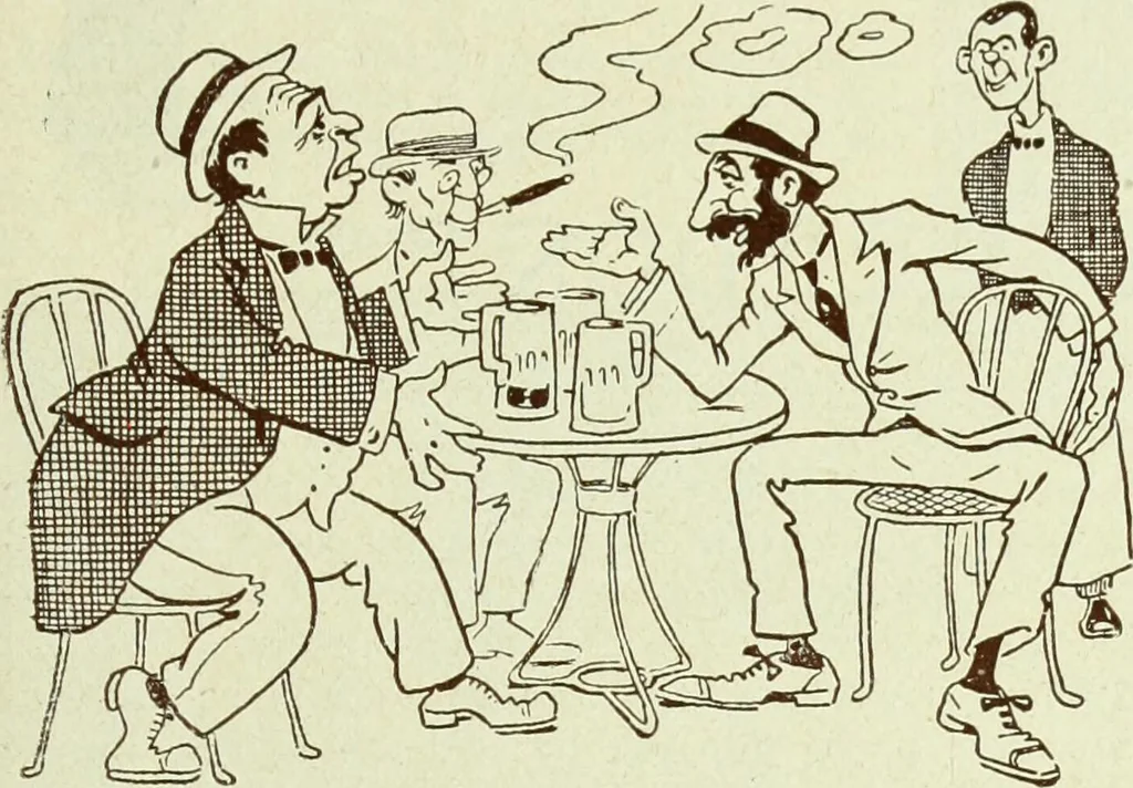 An illustration from Caras y caretas, 1898, leaf 818