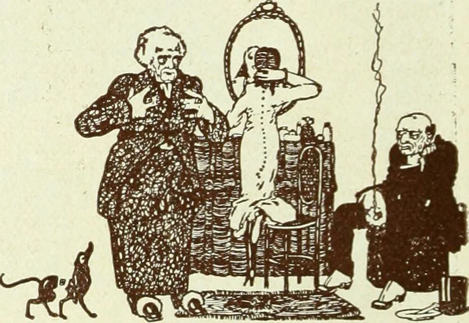 An illustration from Caras y caretas, 1898, leaf 821