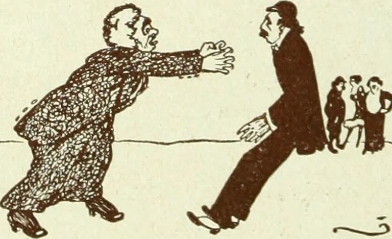 An illustration from Caras y caretas, 1898, leaf 821