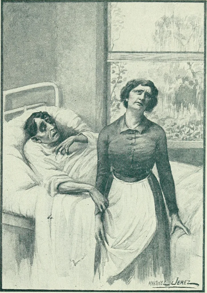 An illustration from Caras y caretas, 1898, leaf 824