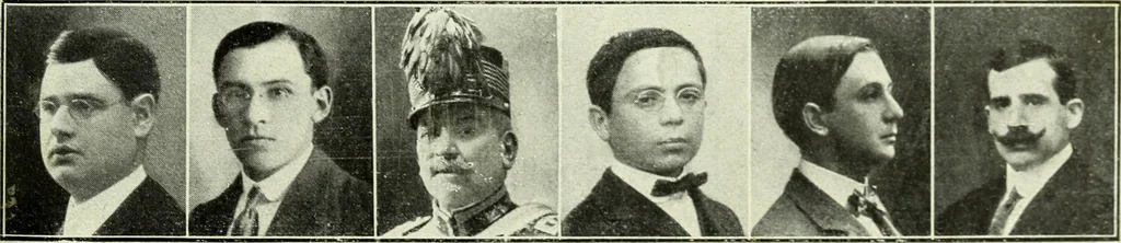 An illustration from Caras y caretas, 1898, leaf 826