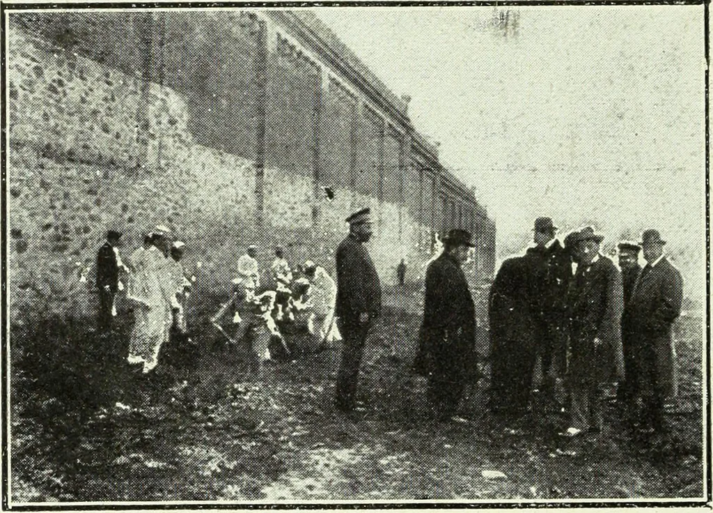 An illustration from Caras y caretas, 1898, leaf 829