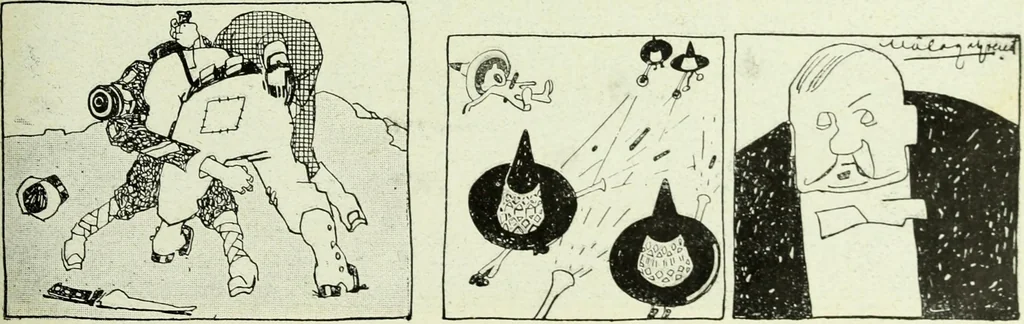 An illustration from Caras y caretas, 1898, leaf 830