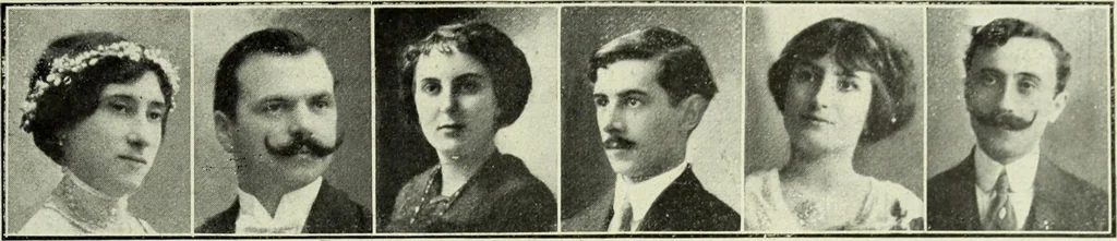 An illustration from Caras y caretas, 1898, leaf 832