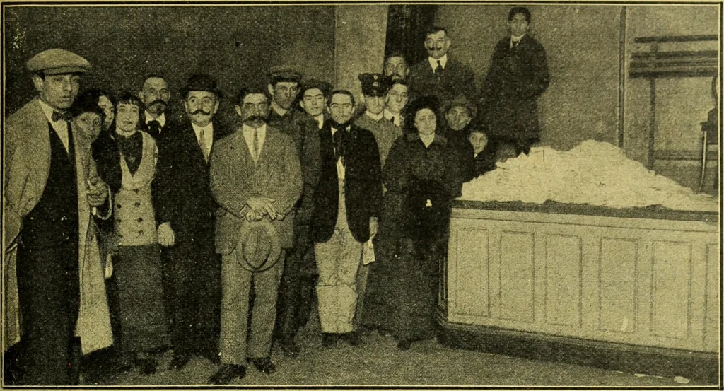 An illustration from Caras y caretas, 1898, leaf 852