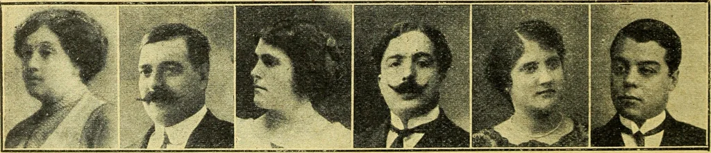 An illustration from Caras y caretas, 1898, leaf 855