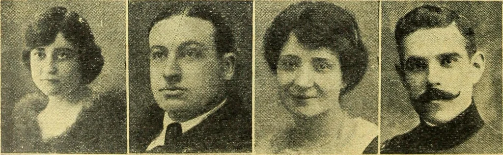 An illustration from Caras y caretas, 1898, leaf 855