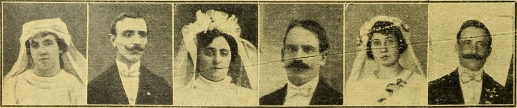 An illustration from Caras y caretas, 1898, leaf 855