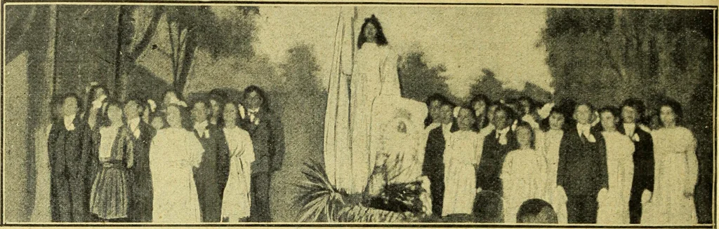 An illustration from Caras y caretas, 1898, leaf 861