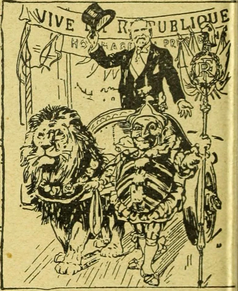 An illustration from Caras y caretas, 1898, leaf 869