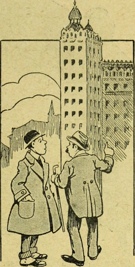 An illustration from Caras y caretas, 1898, leaf 876