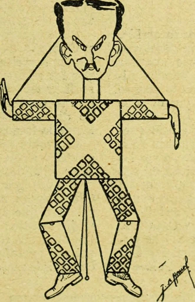 An illustration from Caras y caretas, 1898, leaf 876