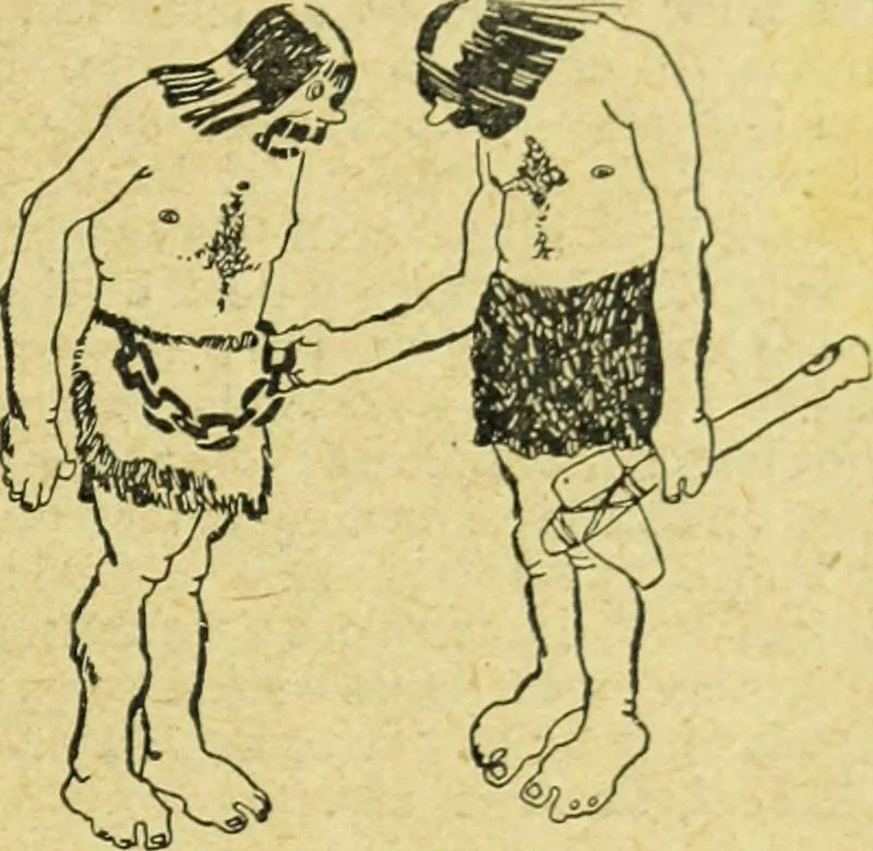 An illustration from Caras y caretas, 1898, leaf 876