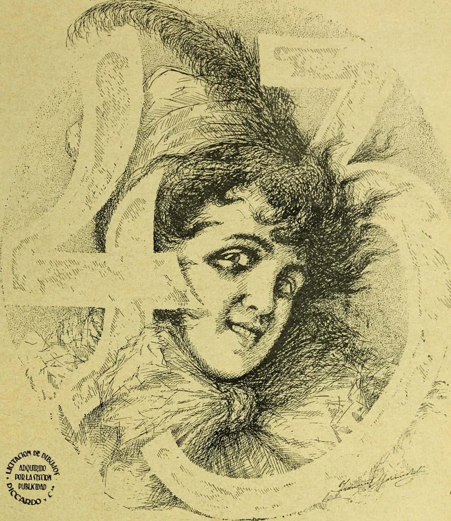 An illustration from Caras y caretas, 1898, leaf 888