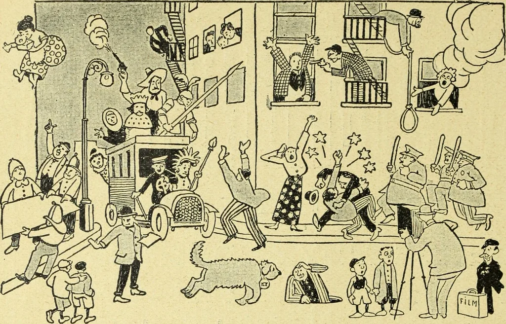An illustration from Caras y caretas, 1898, leaf 913