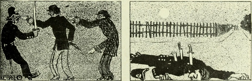 An illustration from Caras y caretas, 1898, leaf 920