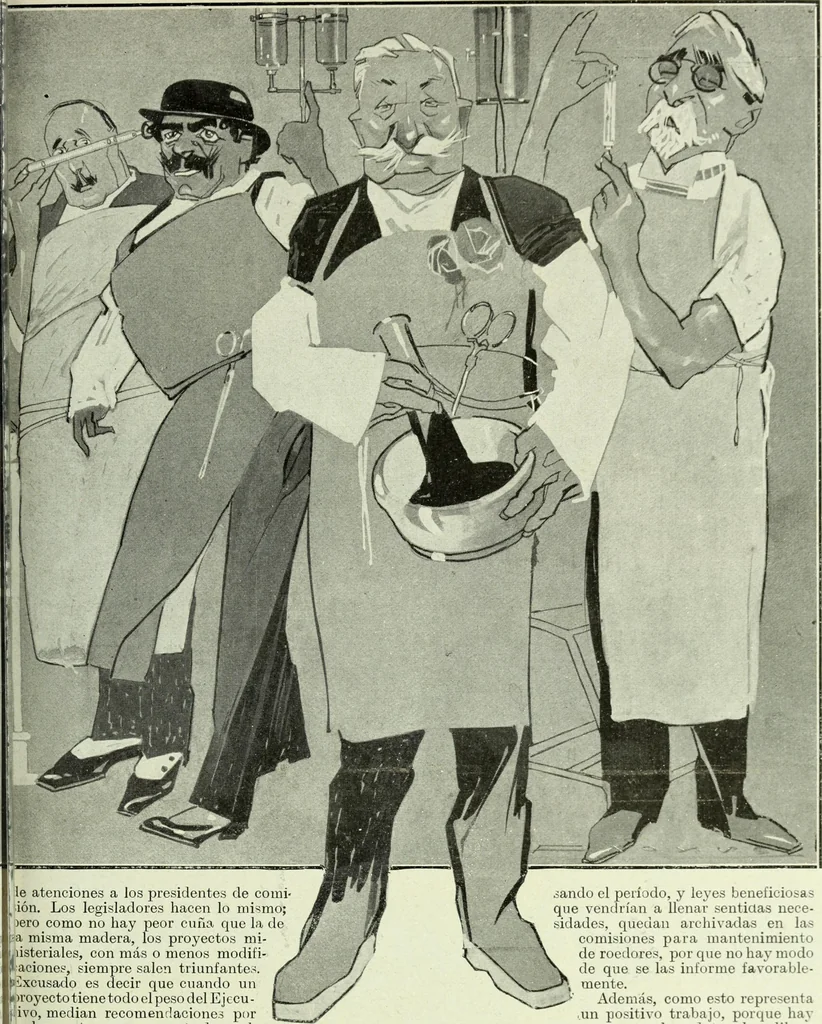 An illustration from Caras y caretas, 1898, leaf 924