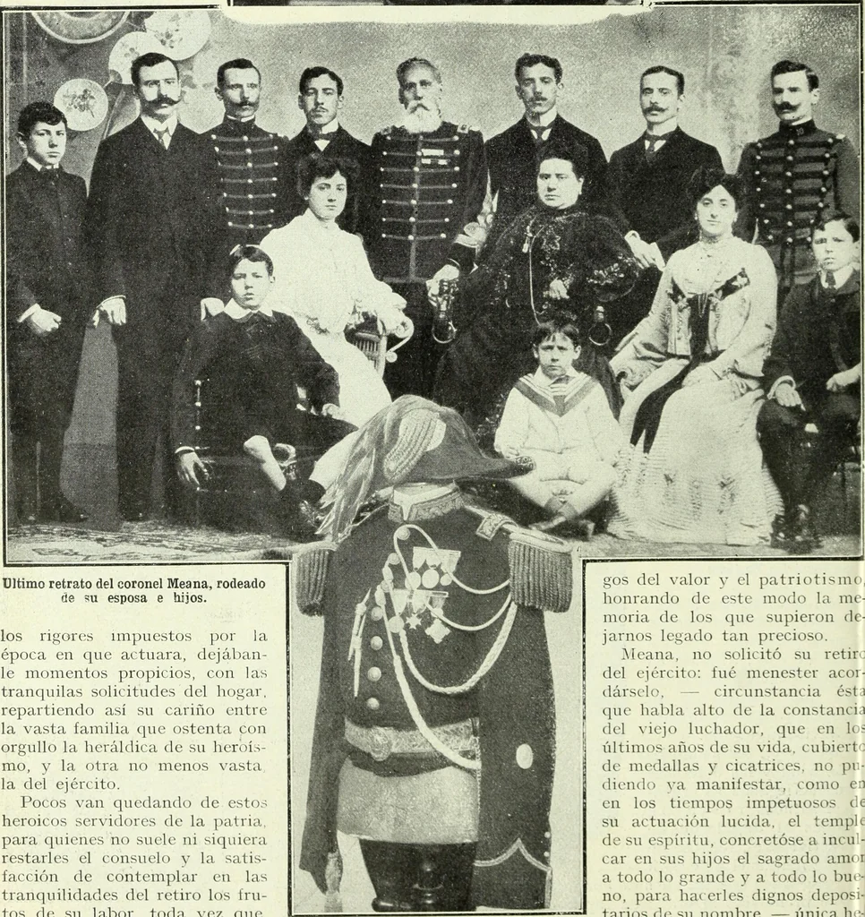 An illustration from Caras y caretas, 1898, leaf 93