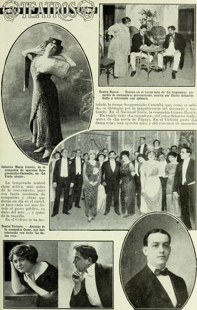 An illustration from Caras y caretas, 1898, leaf 930