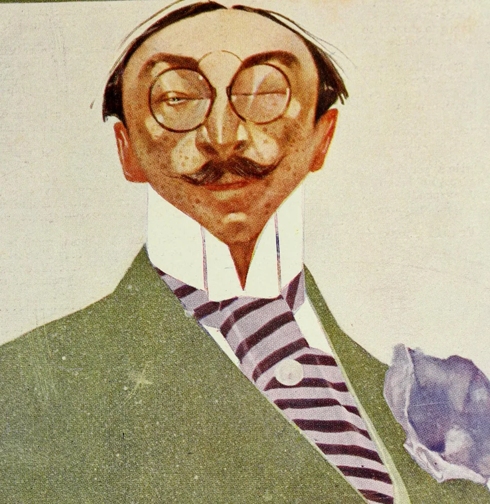 An illustration from Caras y caretas, 1898, leaf 932