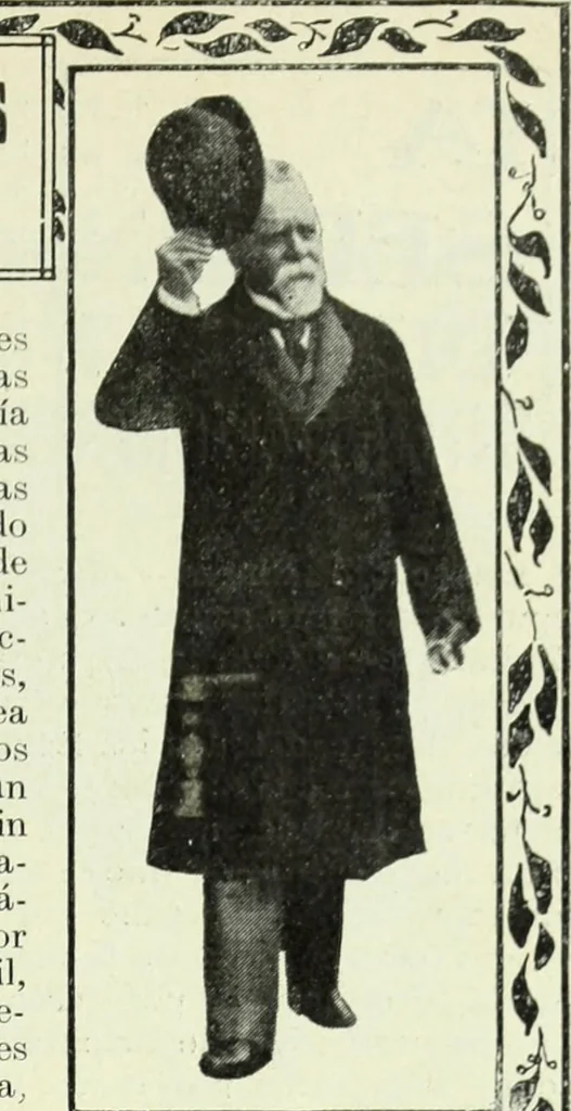 An illustration from Caras y caretas, 1898, leaf 94