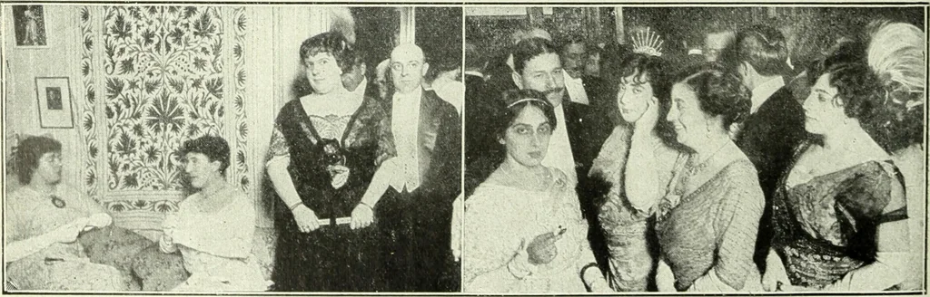 An illustration from Caras y caretas, 1898, leaf 955