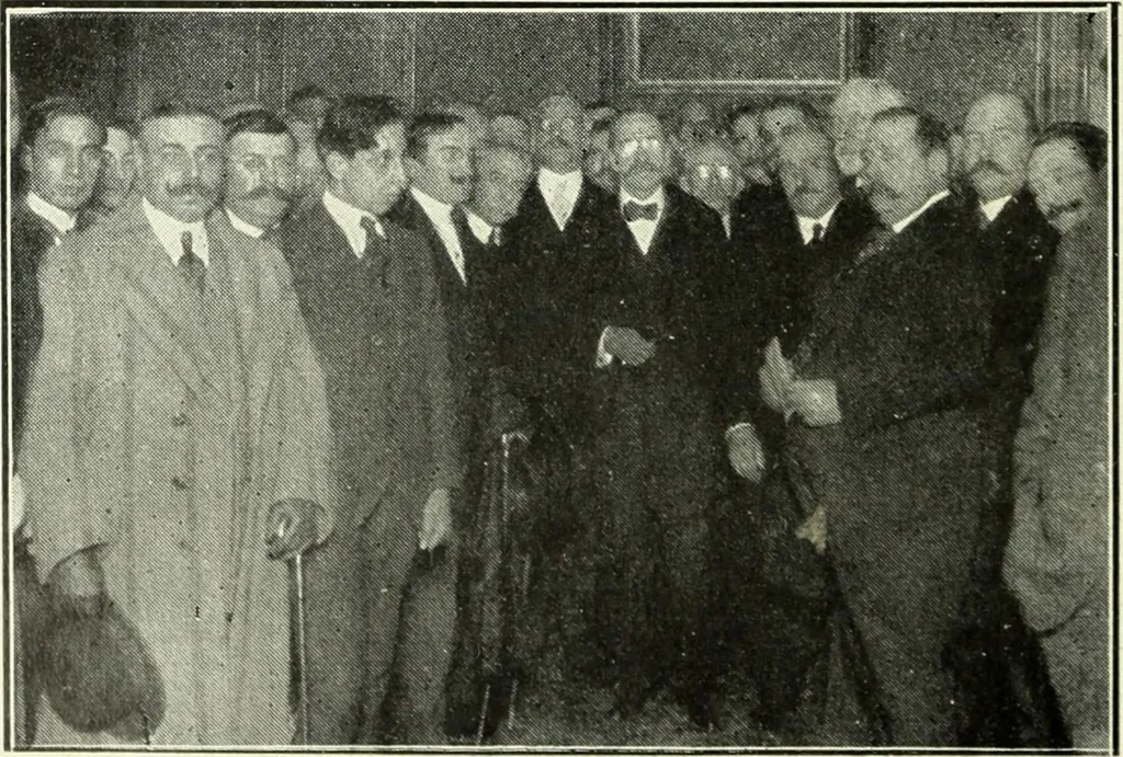 An illustration from Caras y caretas, 1898, leaf 957
