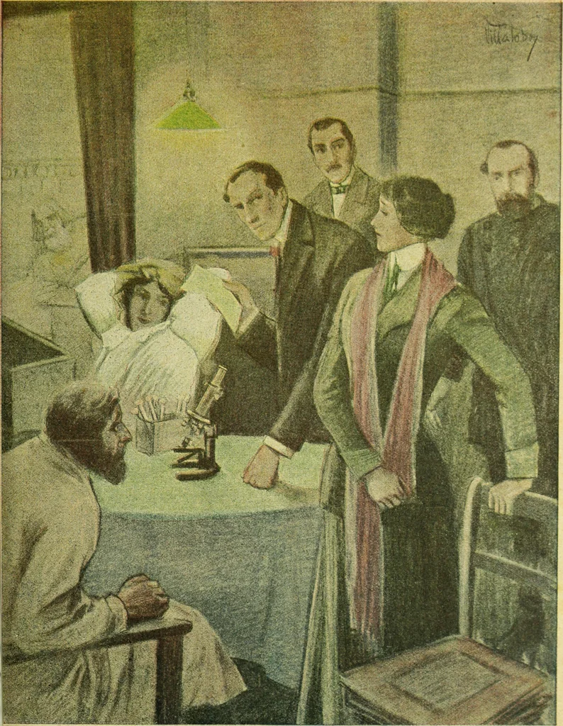An illustration from Caras y caretas, 1898, leaf 960