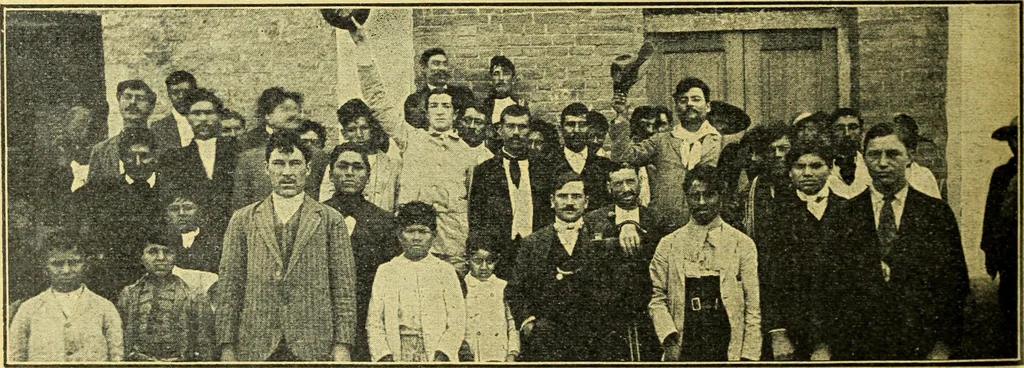 An illustration from Caras y caretas, 1898, leaf 985
