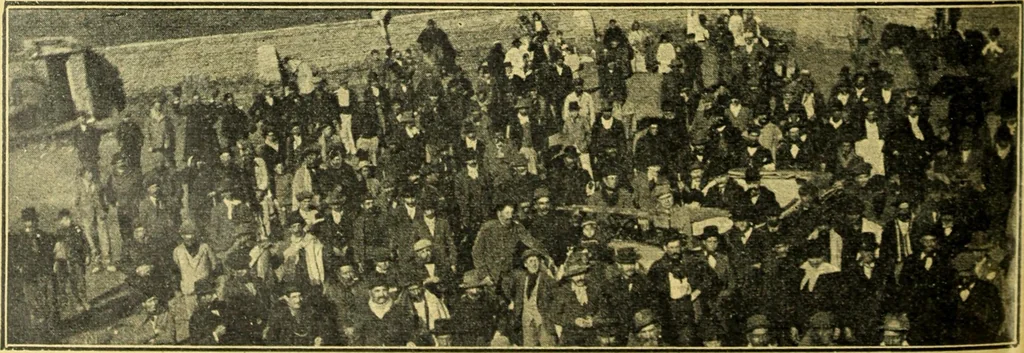 An illustration from Caras y caretas, 1898, leaf 985