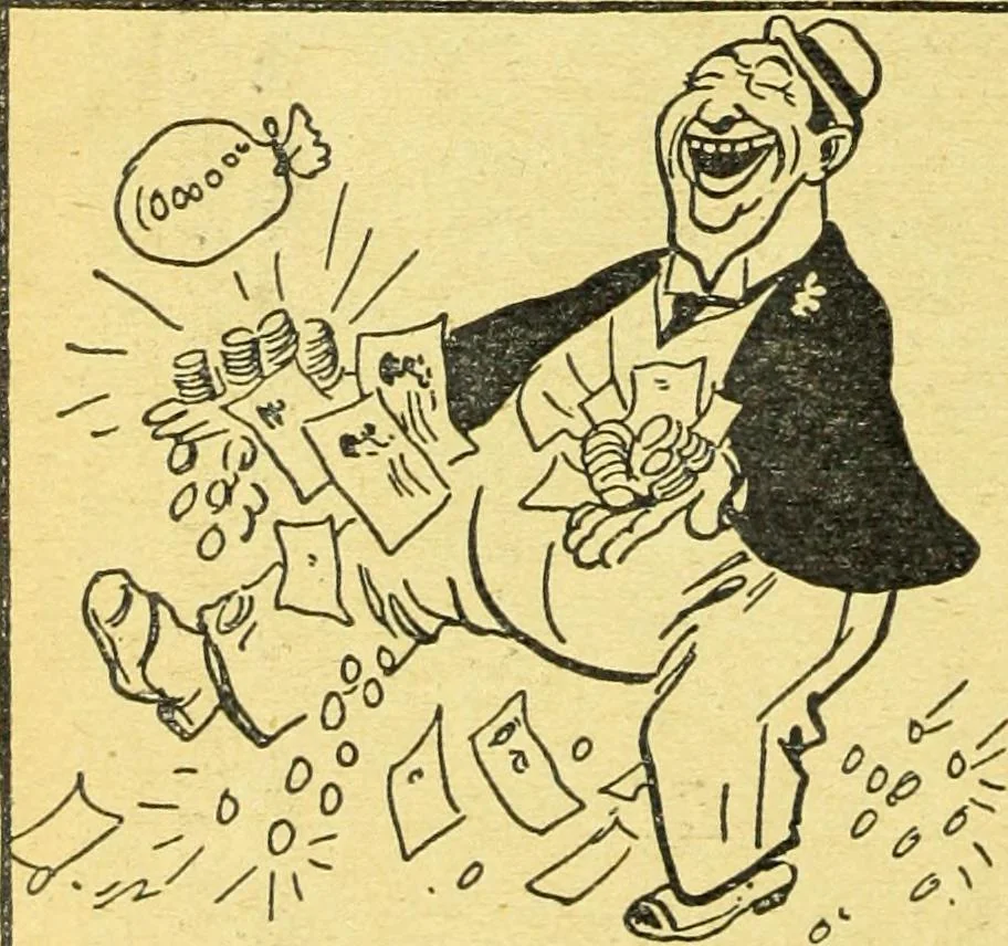An illustration from Caras y caretas, 1898, leaf 989