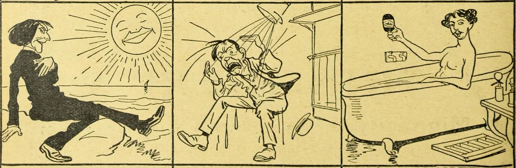 An illustration from Caras y caretas, 1898, leaf 989