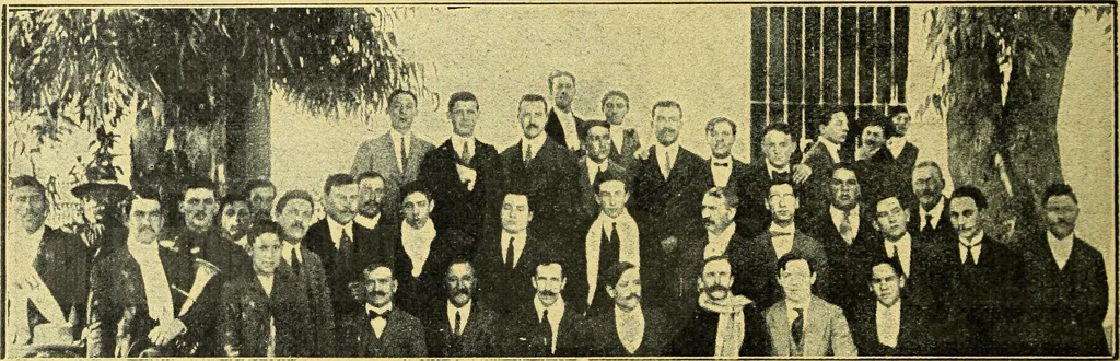 An illustration from Caras y caretas, 1898, leaf 999