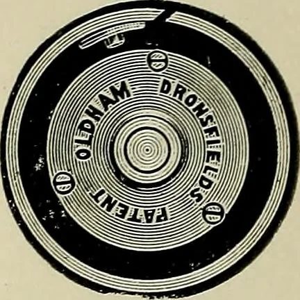 An illustration from Card grinding in theory and practice : a treatise upon the various methods of grinding card clothing used by spinners of cotton, wool, silk, and other textile fibres, 1922, leaf 133