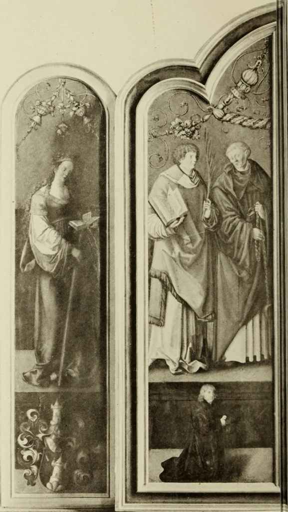 An illustration from Cardinal Albrecht von Brandenburg und das Halle'sche Heiligthumsbuch von 1520 : eine kunsthistorische Studie, 1892, leaf 137