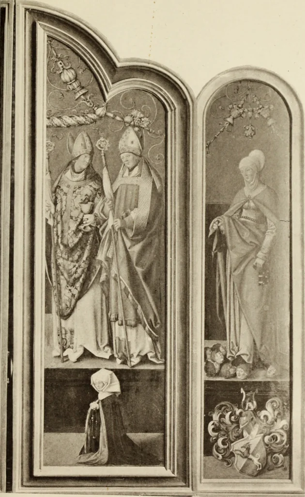 An illustration from Cardinal Albrecht von Brandenburg und das Halle'sche Heiligthumsbuch von 1520 : eine kunsthistorische Studie, 1892, leaf 138